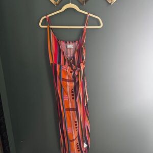 URBAN OUTFITTERS cross front tie dress